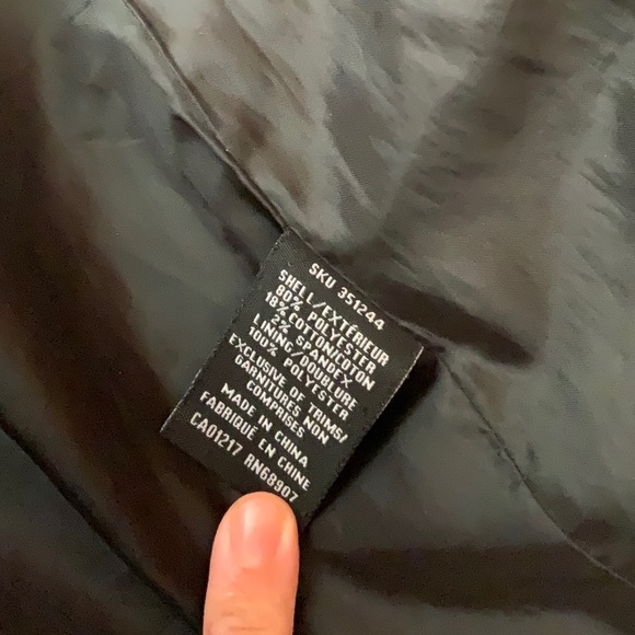 Black Trench Coat - Picture 4 of 4